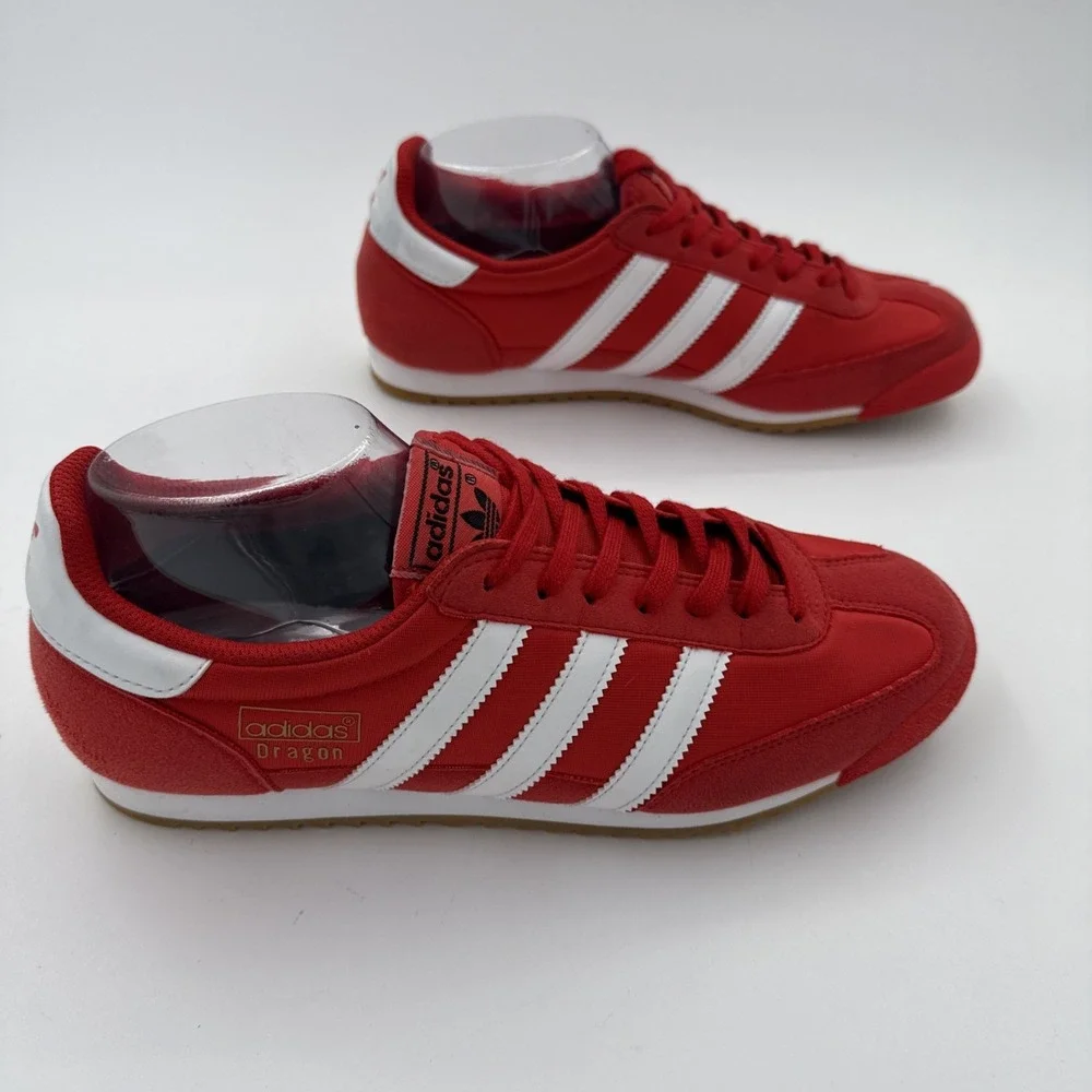 Adidas Originals Dragon OG Sneakers Shoes Red & White 8.5